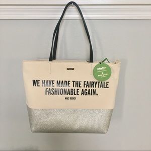 Kate Spade Disney tote Fairytale fashionable
